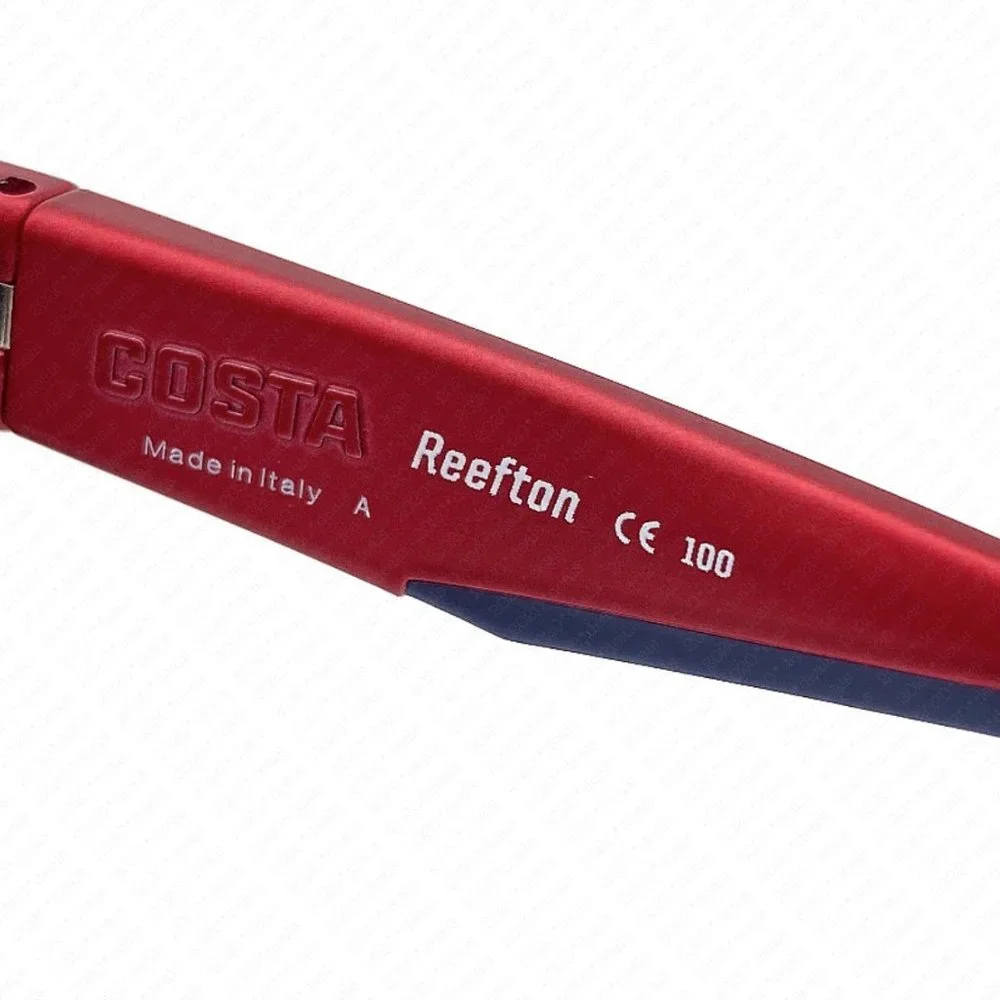 Costa Del Mar Reefton 580G Matte USA Red Mirror Polarized Sunglasses - Picture 9 of 10